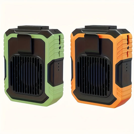 USB-wiederaufladbarer Taillenventilator – Tragbar mit drei Geschwindigkeitsstufen