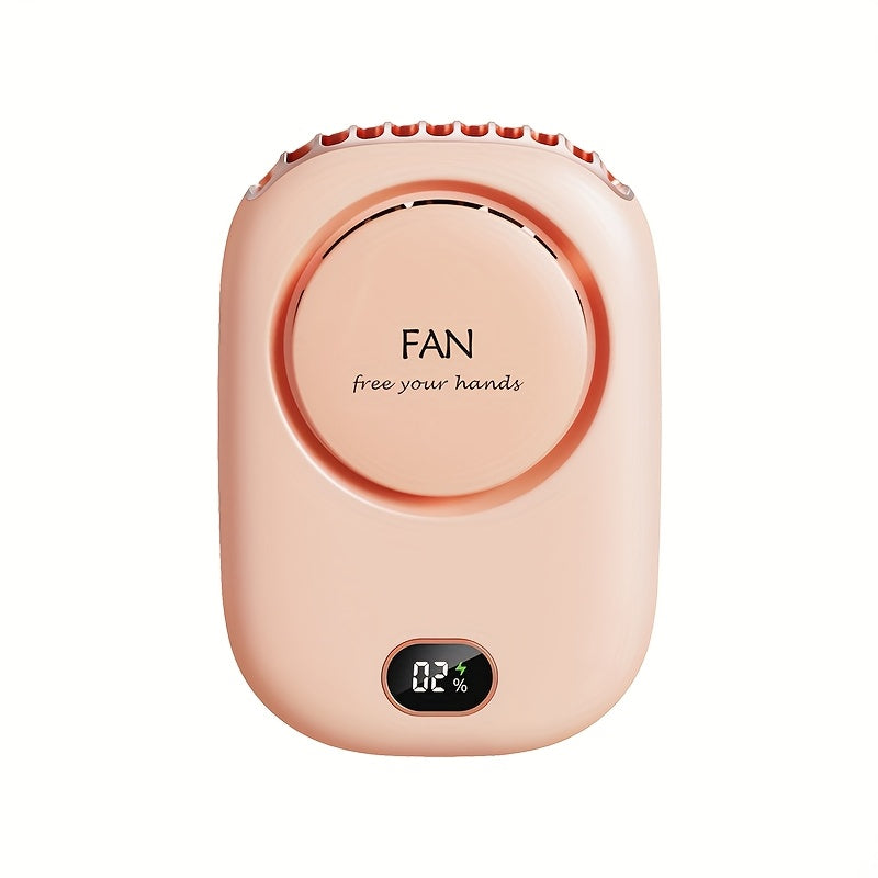 USB wiederaufladbarer Mini Nackenventilator – Leicht mit einstellbaren Geschwindigkeiten