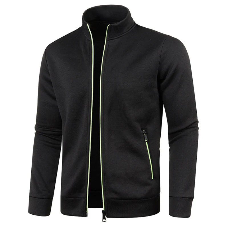 Leichte Sportjacke für Herren – Atmungsaktiv mit Stehkragen