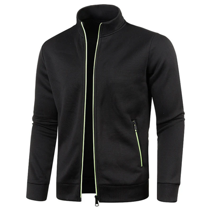 Leichte Sportjacke für Herren – Atmungsaktiv mit Stehkragen