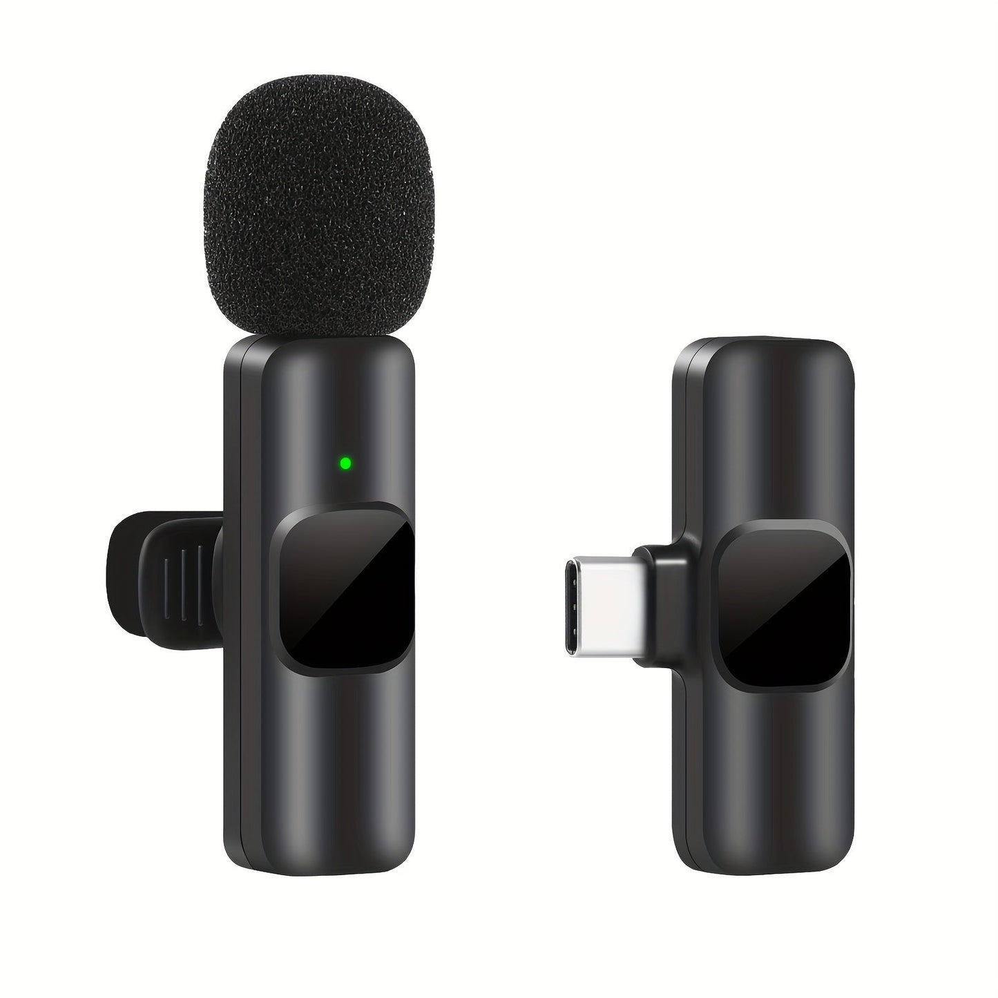 Professionelles drahtloses Lavalier-Mikrofon - Perfekt für Videoaufnahmen und Live-Streaming