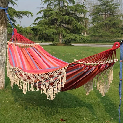 Tusheng Bohemian Hängematte – Entspannen in Farbe und Komfort
