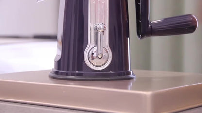 Multifunktionale Rotierende Küchenreibe – 5-in-1 Käse- und Gemüseschneider mit rutschfester Basis