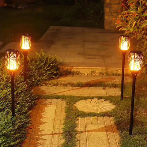 Solara Gartenfackeln mit Solarenergie – Magisches Flammenlicht für draußen