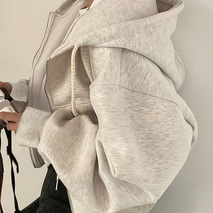 CozyVibe Zip-Up Hoodie – Komfort und lässiger Chic