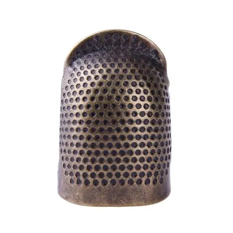Vintage Metall Nadelfinger – Robuster Schutz beim Nähen