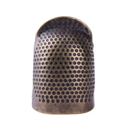 Vintage Metall Nadelfinger – Robuster Schutz beim Nähen
