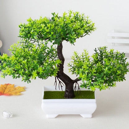 BlossomBonsai Kunstbaum – Realistischer Mini-Bonsai mit Rosa Blüten