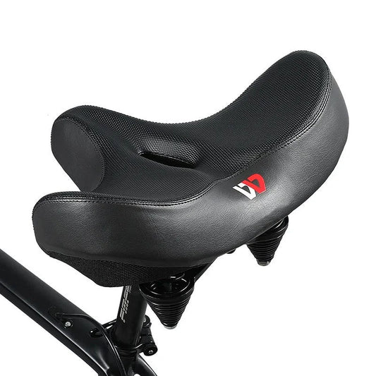 Ergonomischer Breiter Fahrradsattel mit Extra Polsterung für Bequemes Radfahren