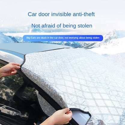 Universelle Auto-Vorhangabdeckung – Schutz vor Sonne und Schnee