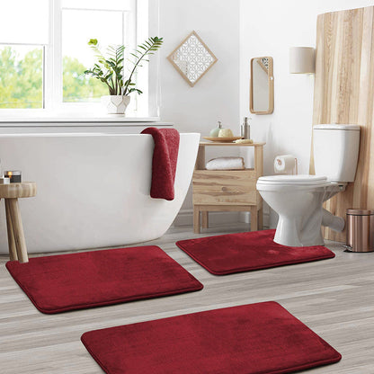 Weiche Memory Foam Badematten Set – Für Komfort und Luxus
