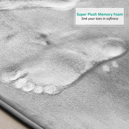 Weiche Memory Foam Badematten Set – Für Komfort und Luxus