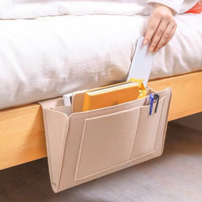 Slimme Filz Aufbewahrungstasche – Übersichtliche und Zugängliche neben Bett oder Sofa