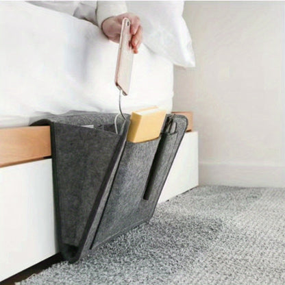Slimme Filz Aufbewahrungstasche – Übersichtliche und Zugängliche neben Bett oder Sofa