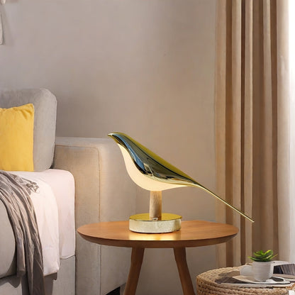 Vogelförmige LED-Lampe – Eleganz und Ruhe in jedem Raum