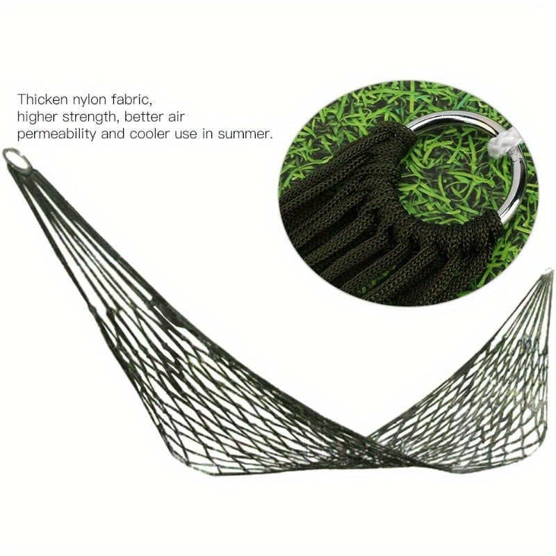 Robuste Nylon-Hängematte – Ergonomisch und Multifunktional für Draußen