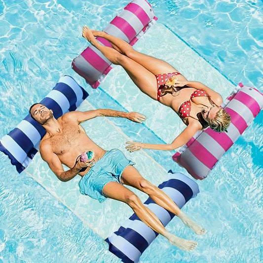 RelaxStrip Aufblasbares Schwimmfloß – Komfortabel und Langlebig für Wasservergnügen