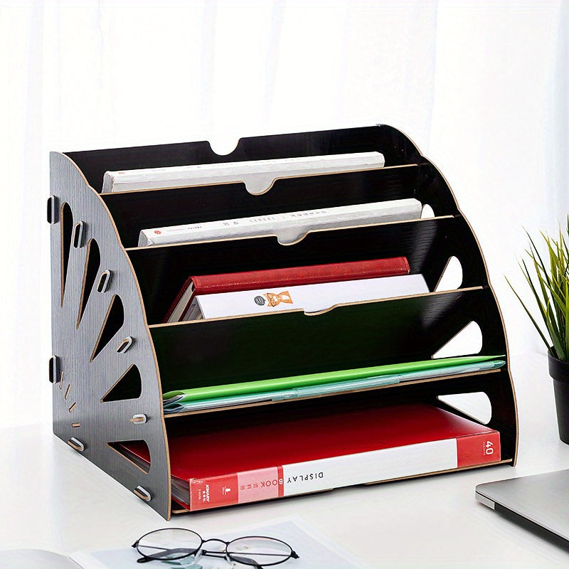 WoodFlow A4 Organizer – Stilvolle Aufbewahrung für jeden Schreibtisch