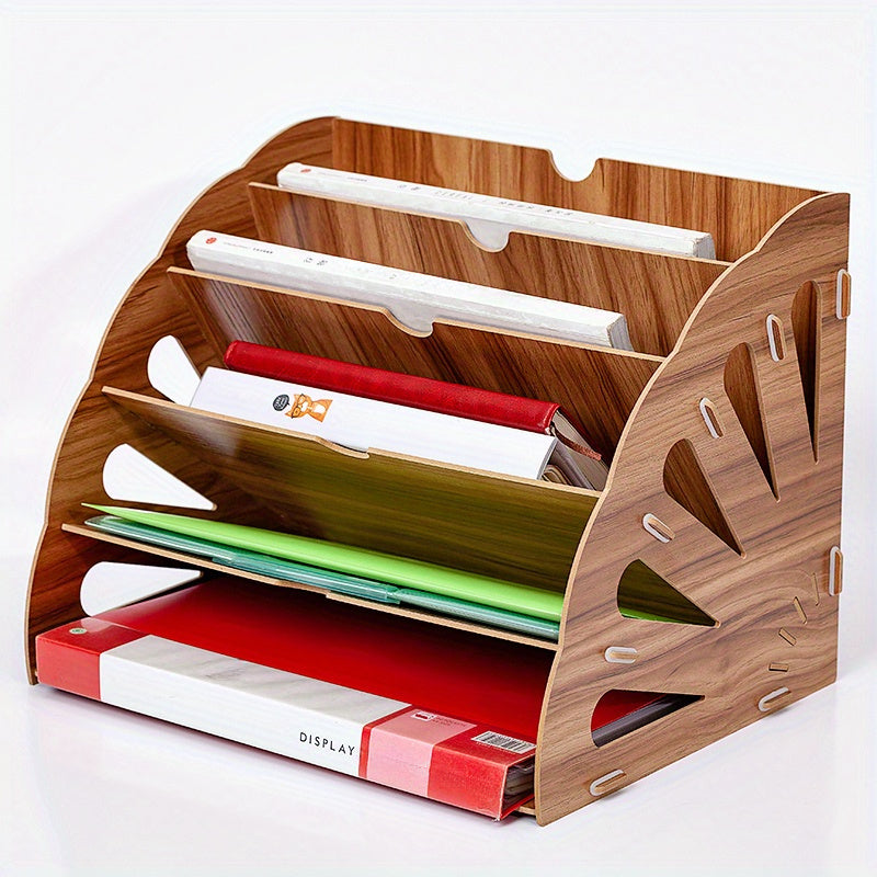 WoodFlow A4 Organizer – Stilvolle Aufbewahrung für jeden Schreibtisch