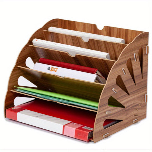 WoodFlow A4 Organizer – Stilvolle Aufbewahrung für jeden Schreibtisch