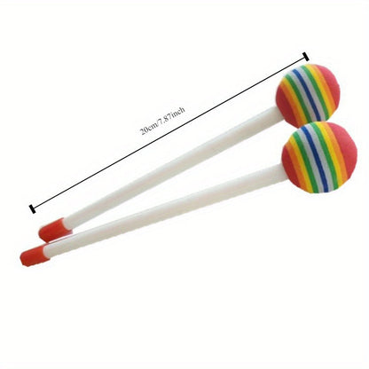 Lollipop Trommelsatz – Bunte Musikalische Lernmaracas für Kinder