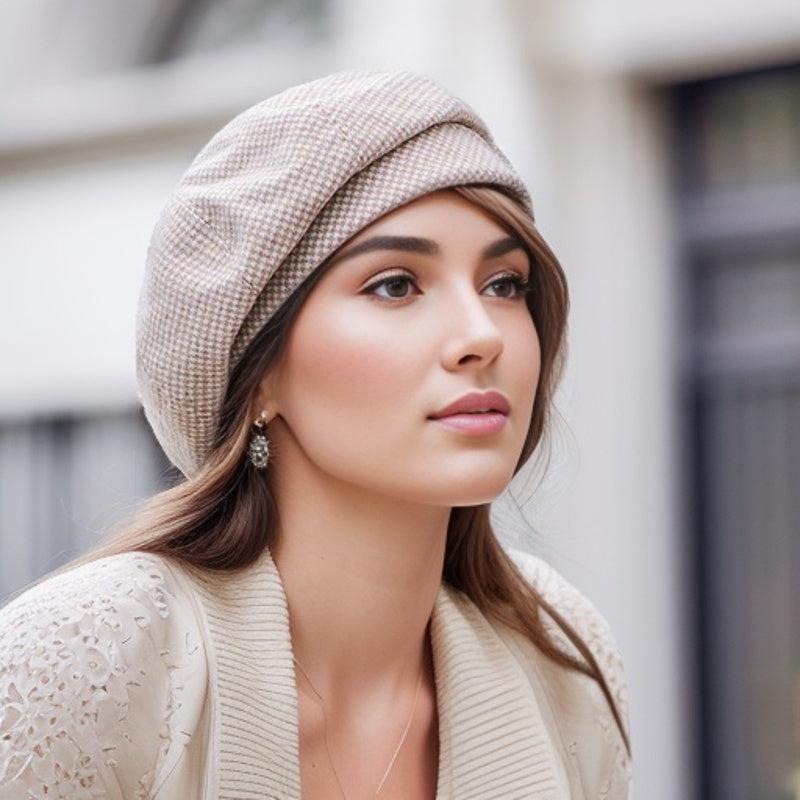 Sophie Retro Baskenmütze – Stilvolle Wintermütze für die Kalten Tage