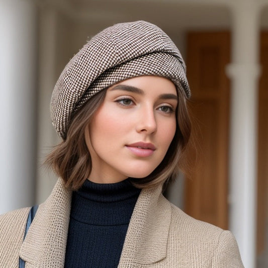 Sophie Retro Baskenmütze – Stilvolle Wintermütze für die Kalten Tage