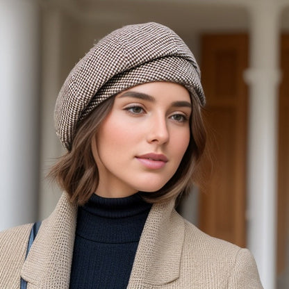 Sophie Retro Baskenmütze – Stilvolle Wintermütze für die Kalten Tage
