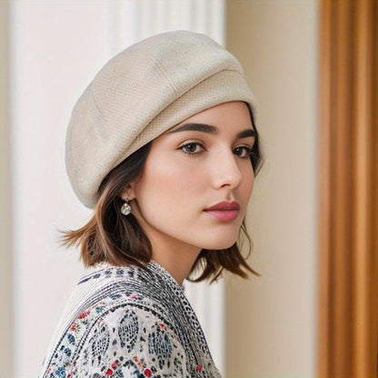 Sophie Retro Baskenmütze – Stilvolle Wintermütze für die Kalten Tage
