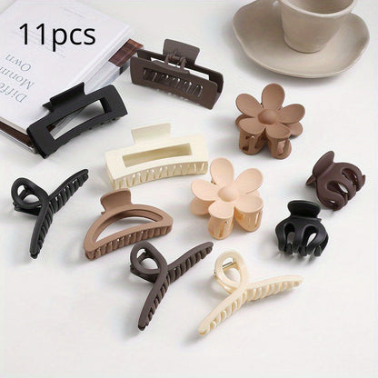 Zarte Karamell Haarklips Set – Stylische und Praktische Clips für Jeden Tag