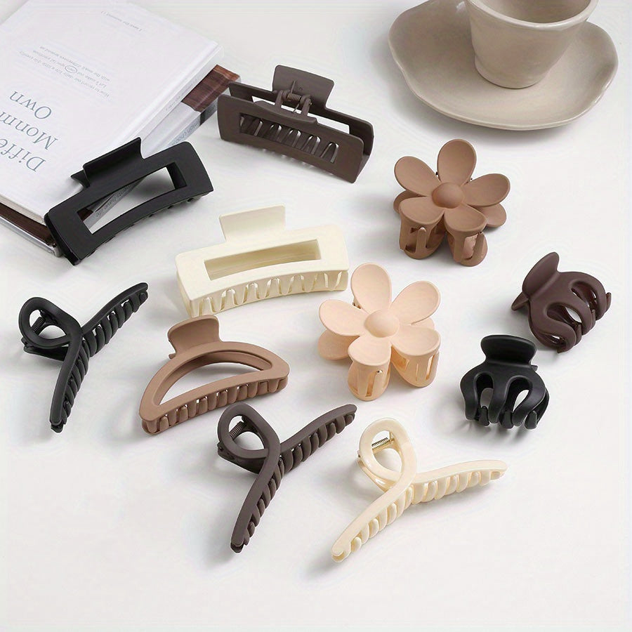 Zarte Karamell Haarklips Set – Stylische und Praktische Clips für Jeden Tag