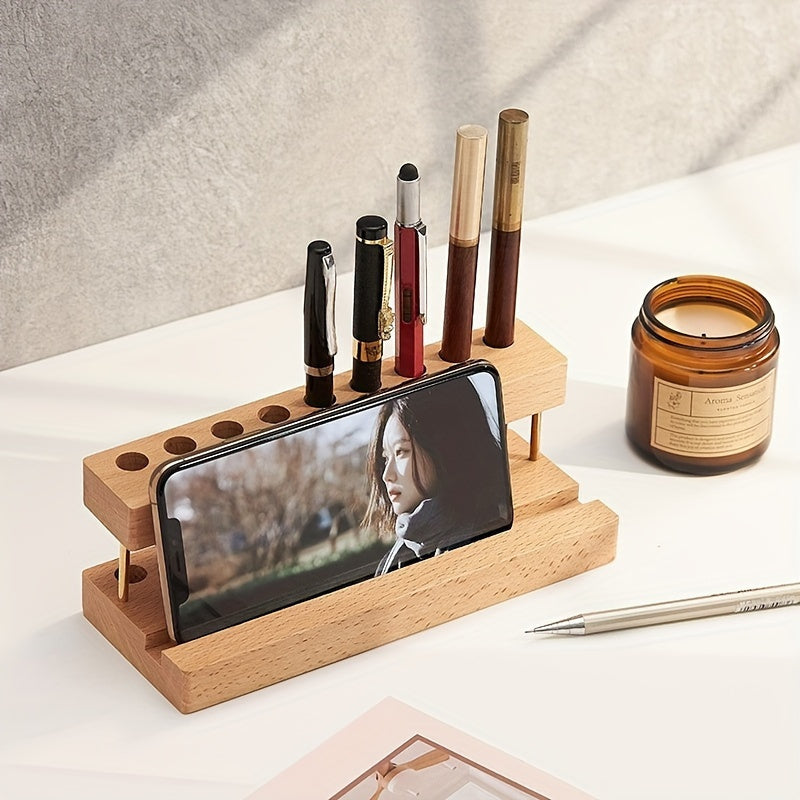 WalnutCraft Schreibtisch-Organizer – Elegant und Funktional in Einem
