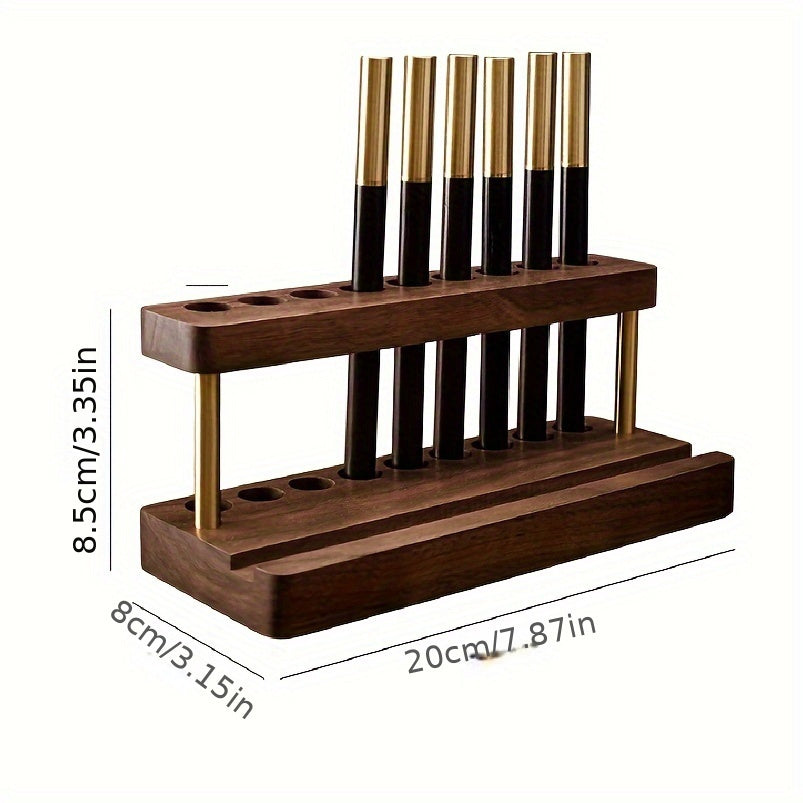 WalnutCraft Schreibtisch-Organizer – Elegant und Funktional in Einem