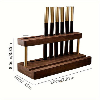 WalnutCraft Schreibtisch-Organizer – Elegant und Funktional in Einem