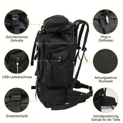 Explorer 80L Wanderrucksack – Robust und Vielseitig