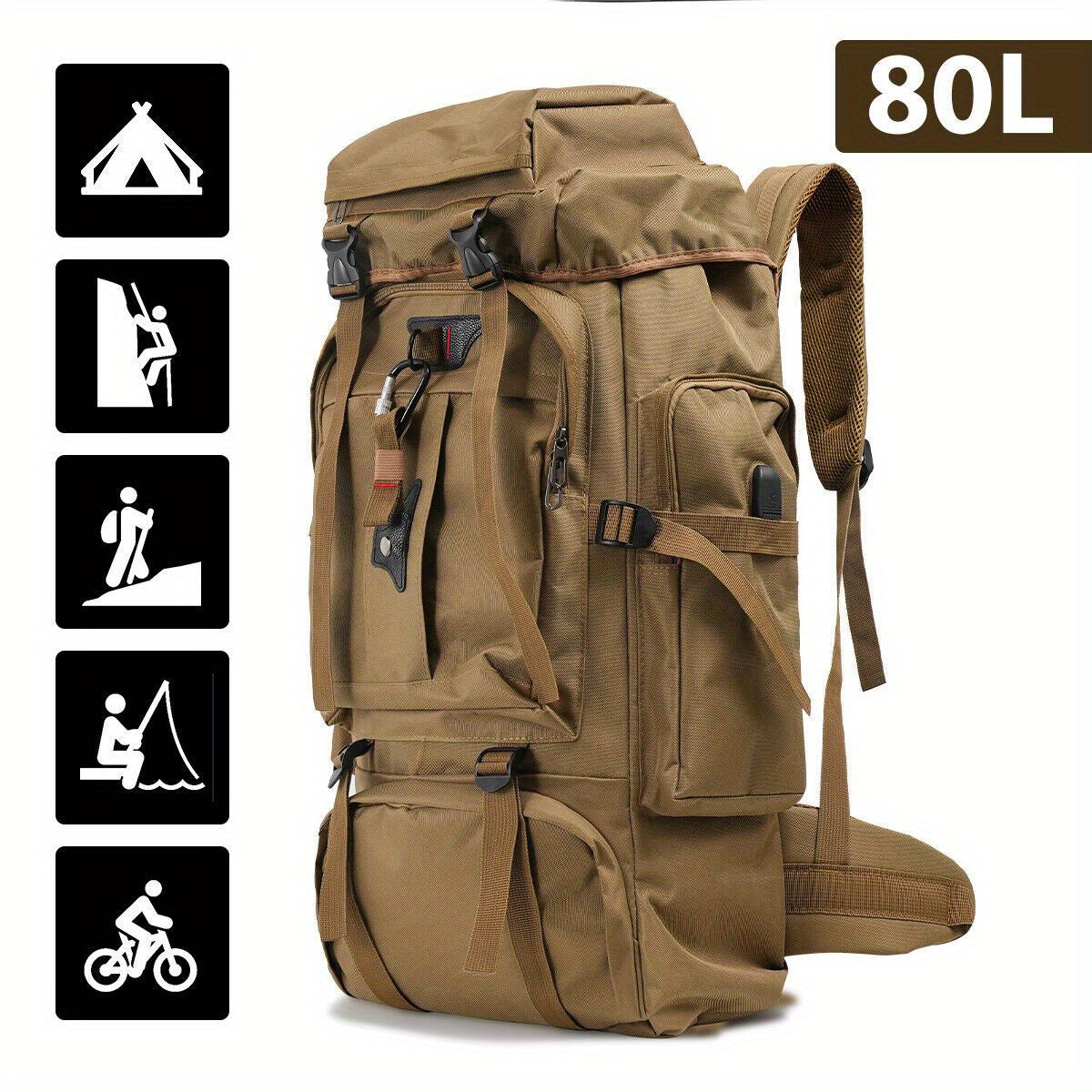 Explorer 80L Wanderrucksack – Robust und Vielseitig