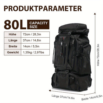 Explorer 80L Wanderrucksack – Robust und Vielseitig