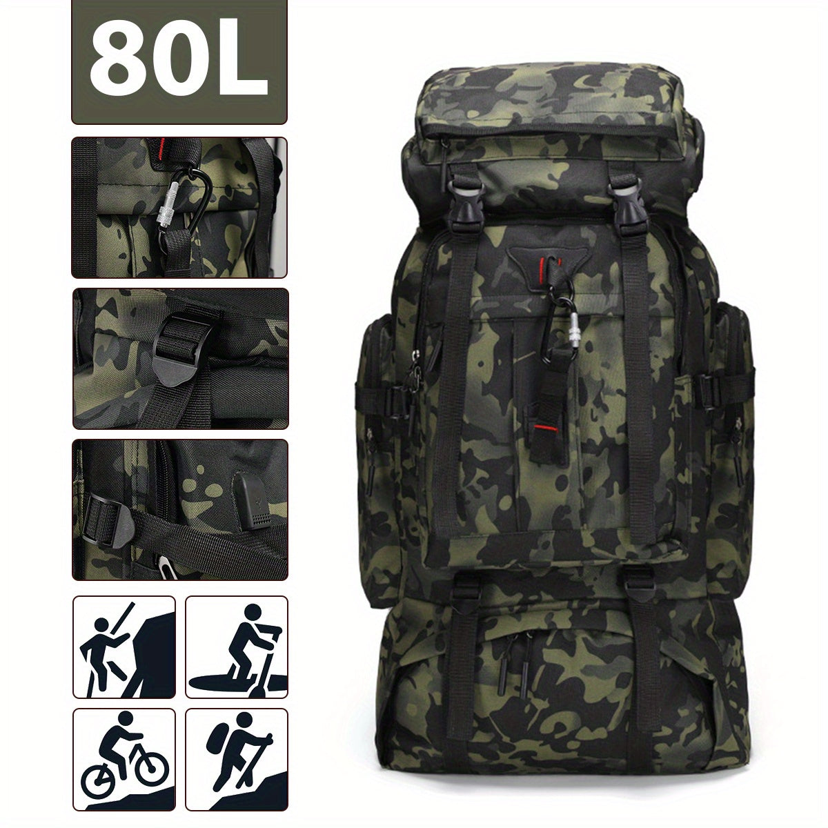 Explorer 80L Wanderrucksack – Robust und Vielseitig