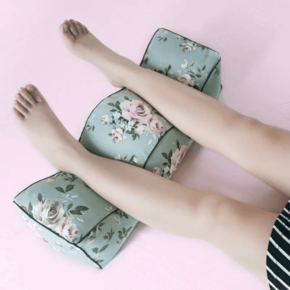 Floral Beinstützkissen – Bequeme Unterstützung für bessere Durchblutung