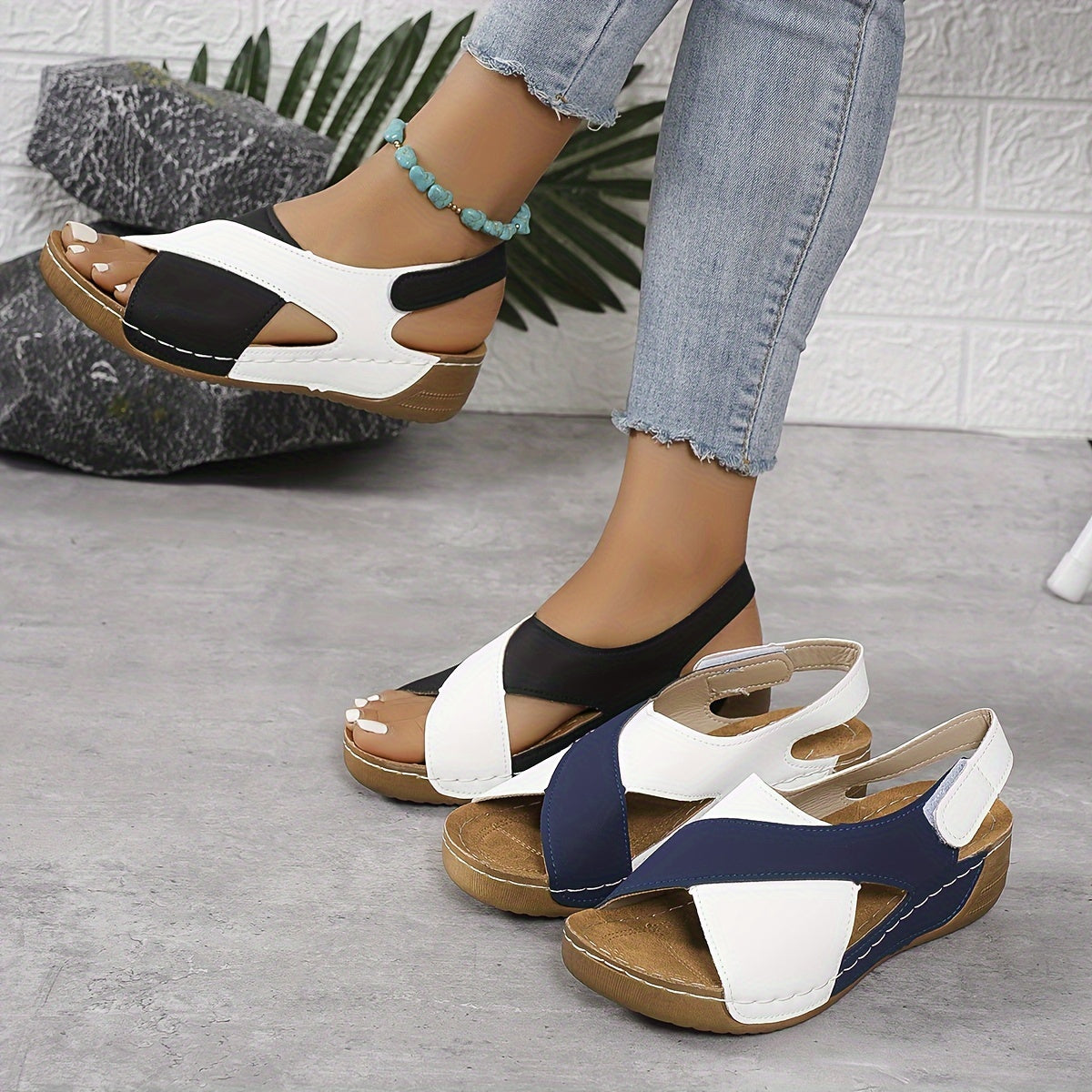 Verstellbare orthopädische Sandalen – Unterstützender Komfort für Frauen