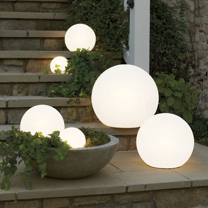 Outdoor-LED-Kugelleuchten für Garten und Terrasse