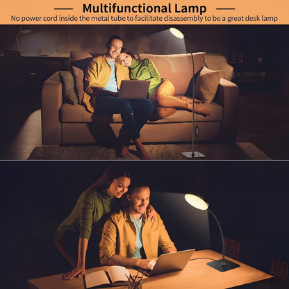 Flexible LED Stehlampe – Perfekt zum Lesen und Entspannen