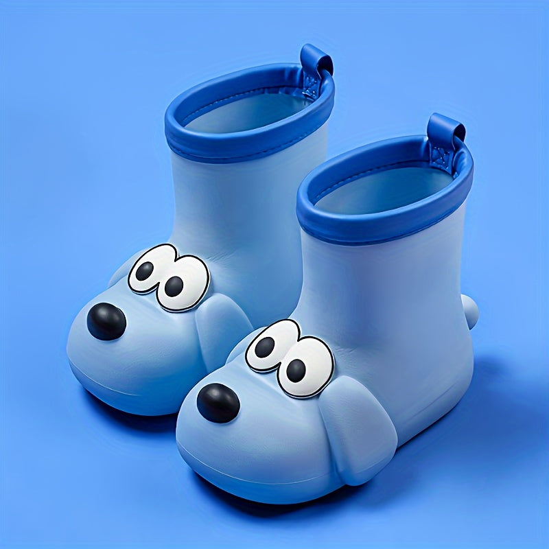 Woef Woef Regenstiefel für Kinder – Niedlicher Wasserdichter Schutz