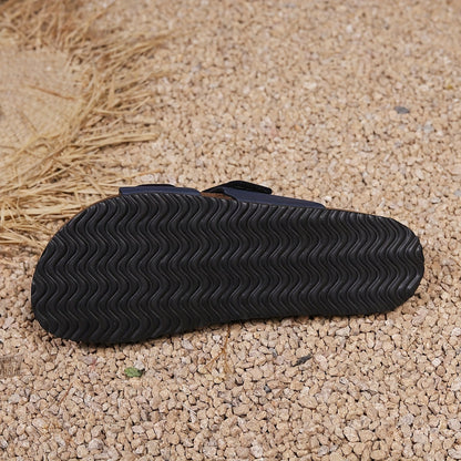 StrideFlex Herren Verstellbare Sandalen – Lässiger Leichter Komfort