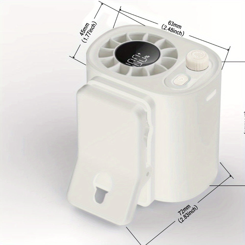 BreezeClip Mini Ventilator – Leistungsstarke Kühlung, Überall und Immer