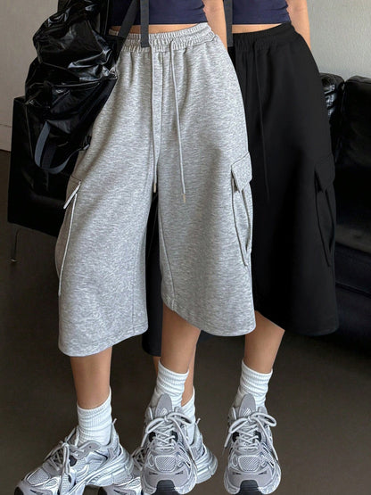 Urban Ease Damen Cargo Shorts Set – Komfort und Stil in Einem