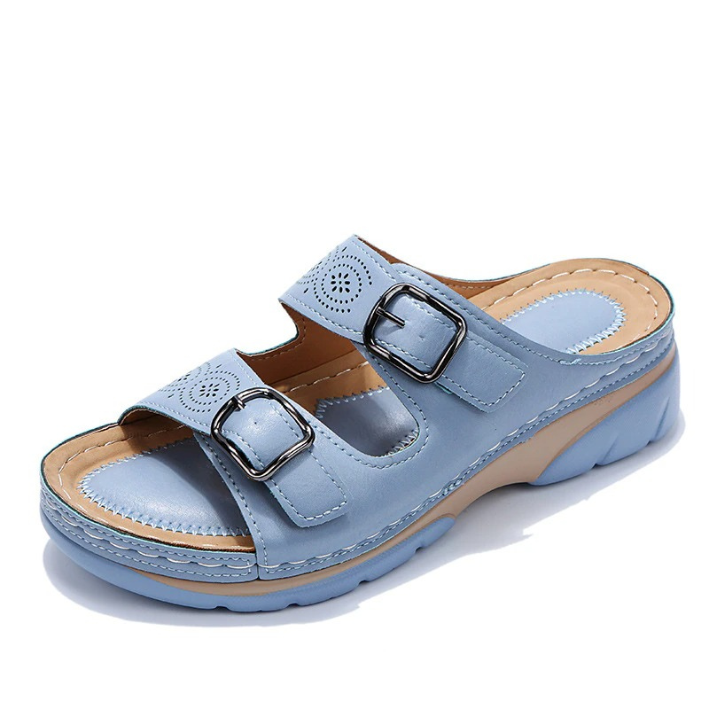Bequeme Sommerschuhe – Verstellbar und Rutschfest