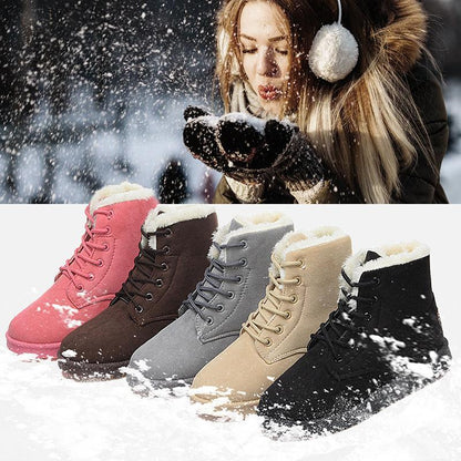 NordicWarm Winterstiefel für Damen – Wasserdicht, Gefüttert und Rutschfest
