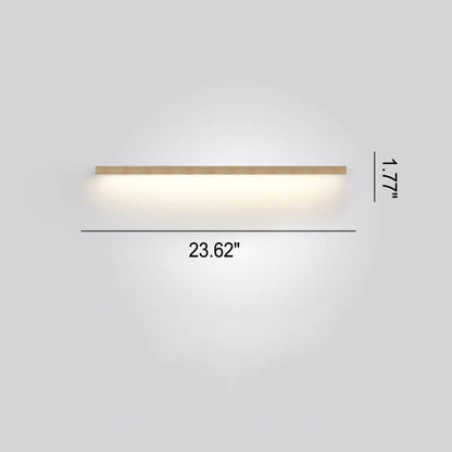 Minimalistische Holz-Wandlampe – Stimmungsvolle Beleuchtung für jeden Raum