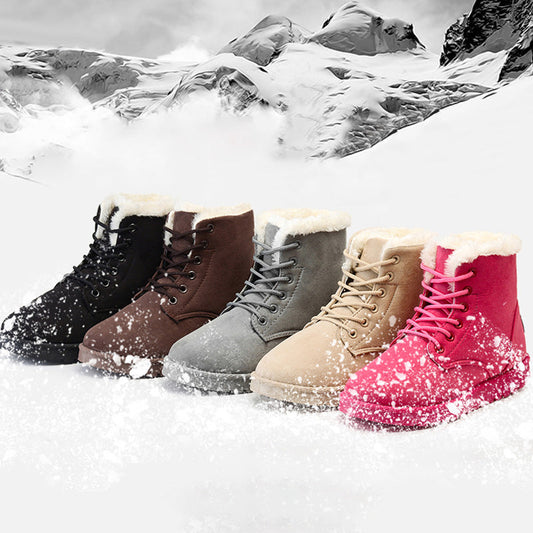 NordicWarm Winterstiefel für Damen – Wasserdicht, Gefüttert und Rutschfest